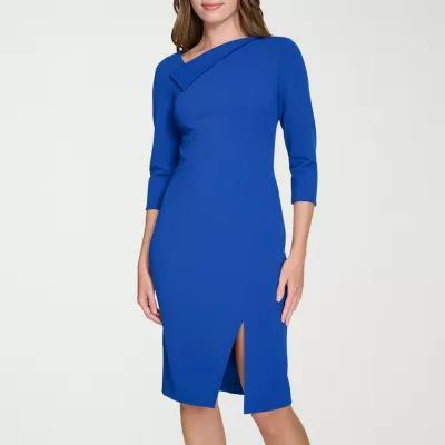 Marc New York Womens 3/4 Sleeve Sheath Dress Product Image