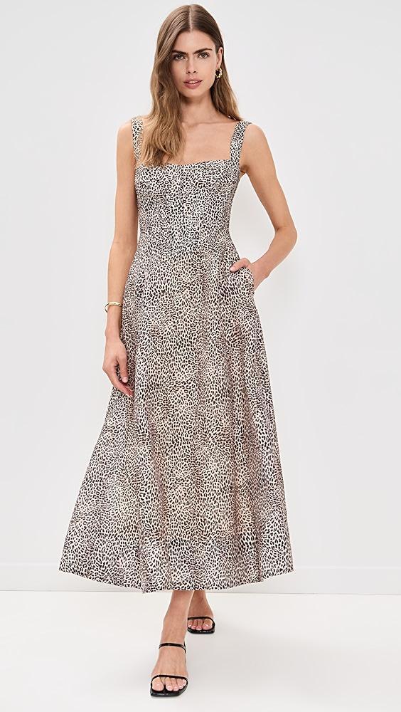 BARDOT Lilah Corset Midi Dress | Shopbop Product Image