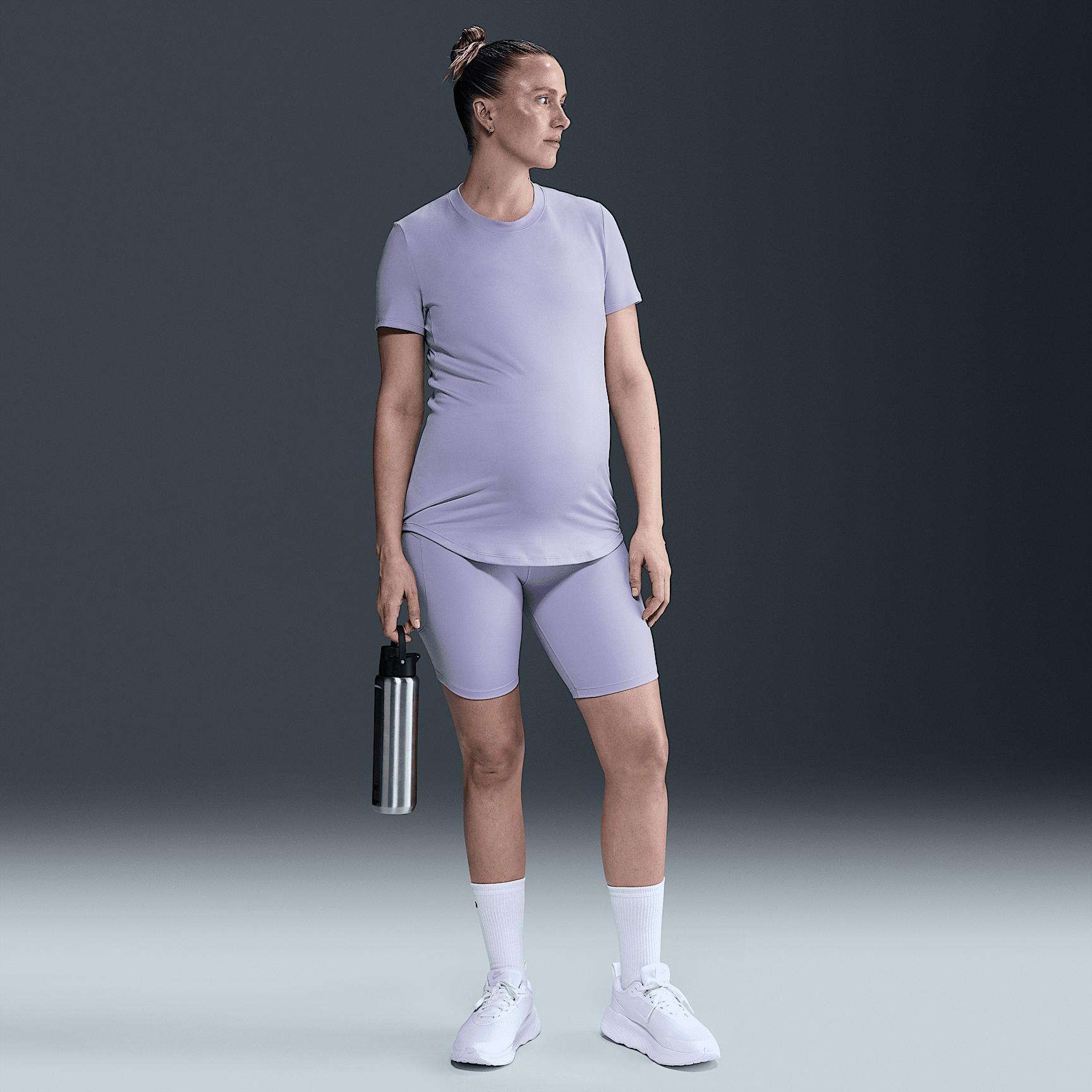 Nike Women's (M) One Dri-FIT Slim-Fit Short-Sleeve Top (Maternity) Product Image