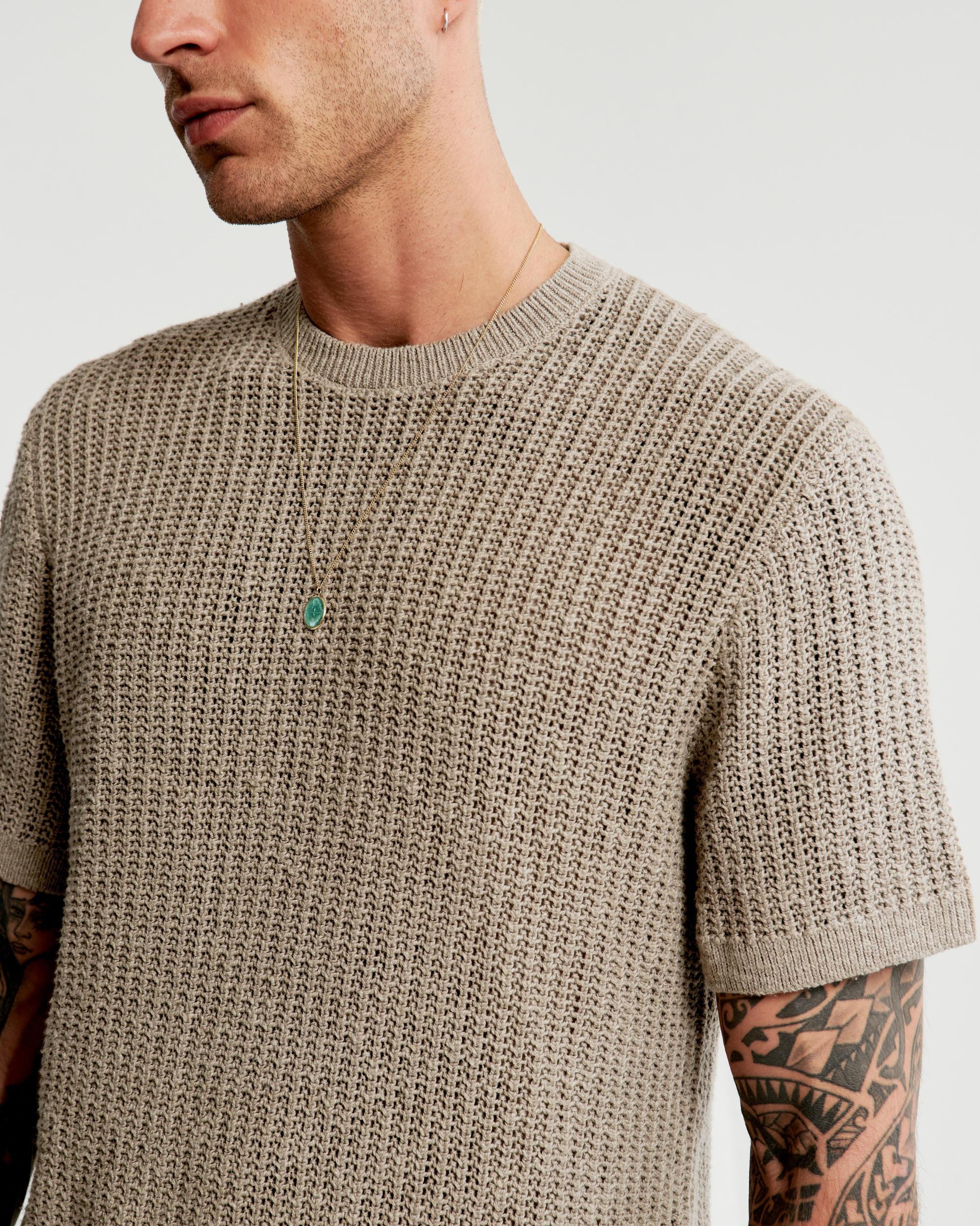 Stitched Sweater Tee Product Image