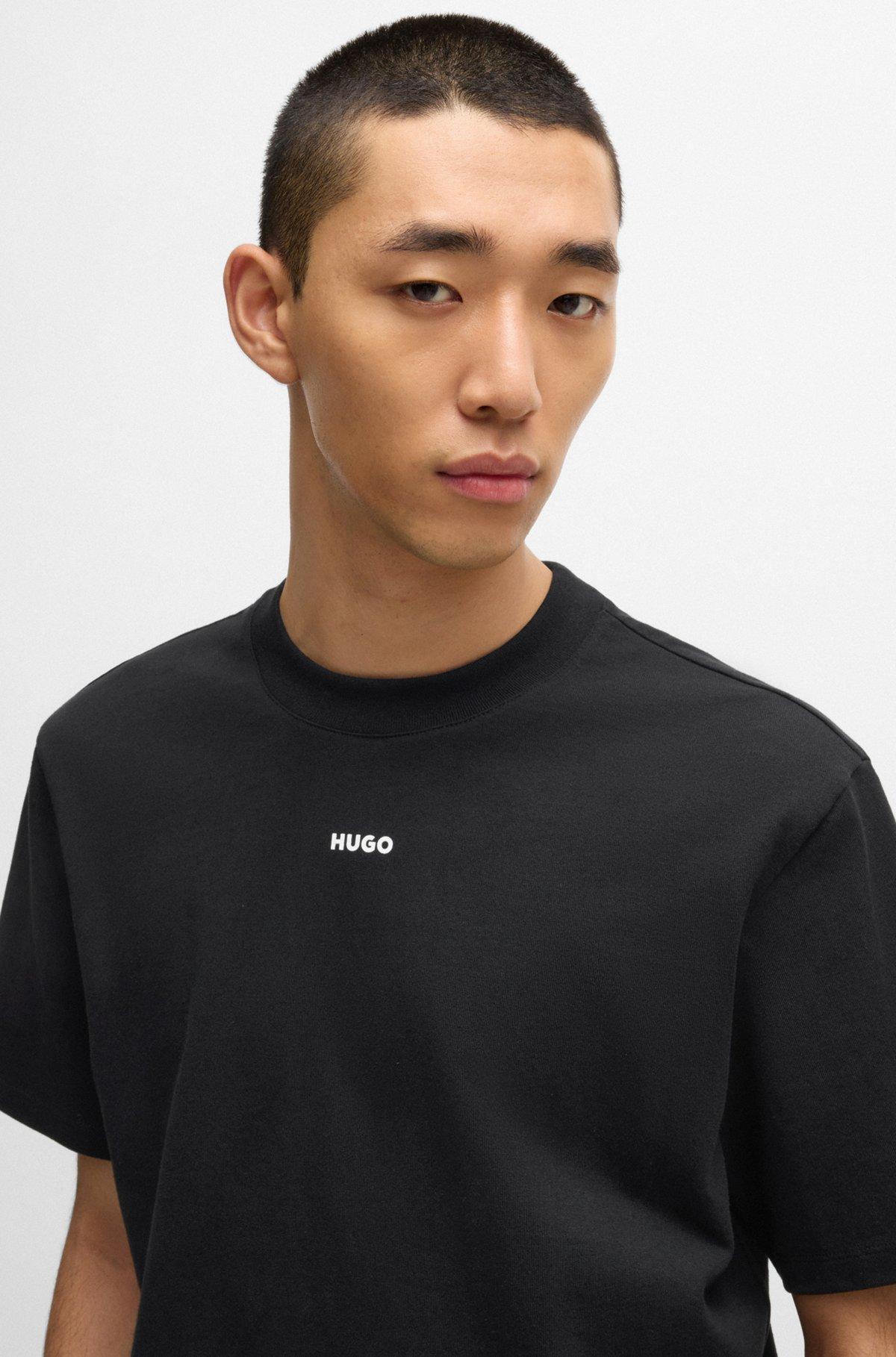 Relaxed-fit T-shirt in cotton with logo print Product Image