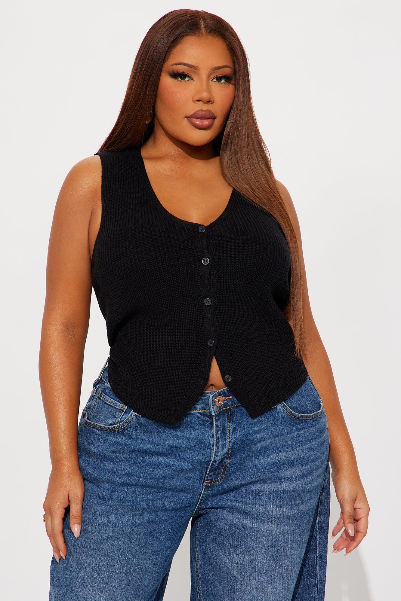 The Original Sweater Vest - Black Product Image