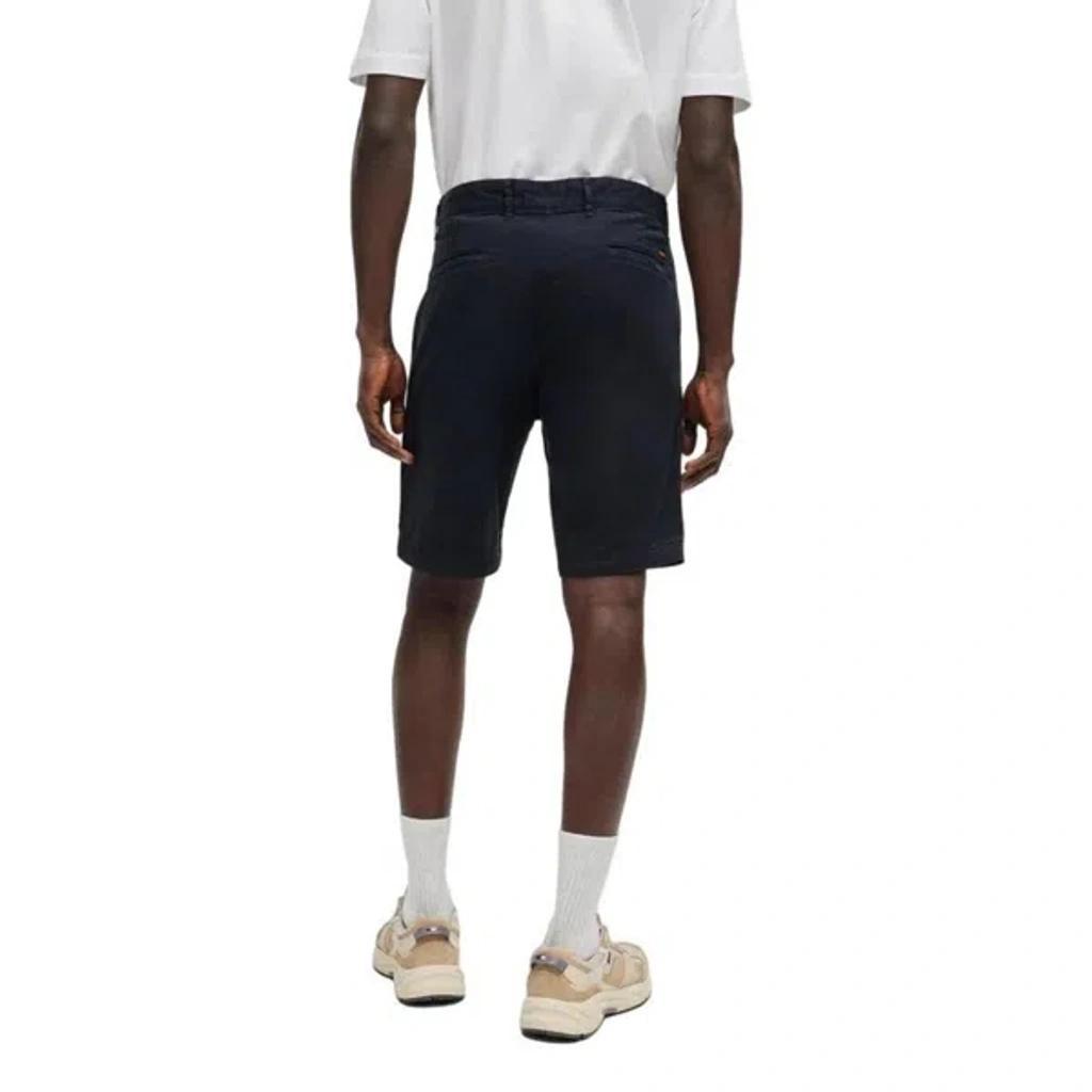 HUGO BOSS Blue Cotton Short Product Image