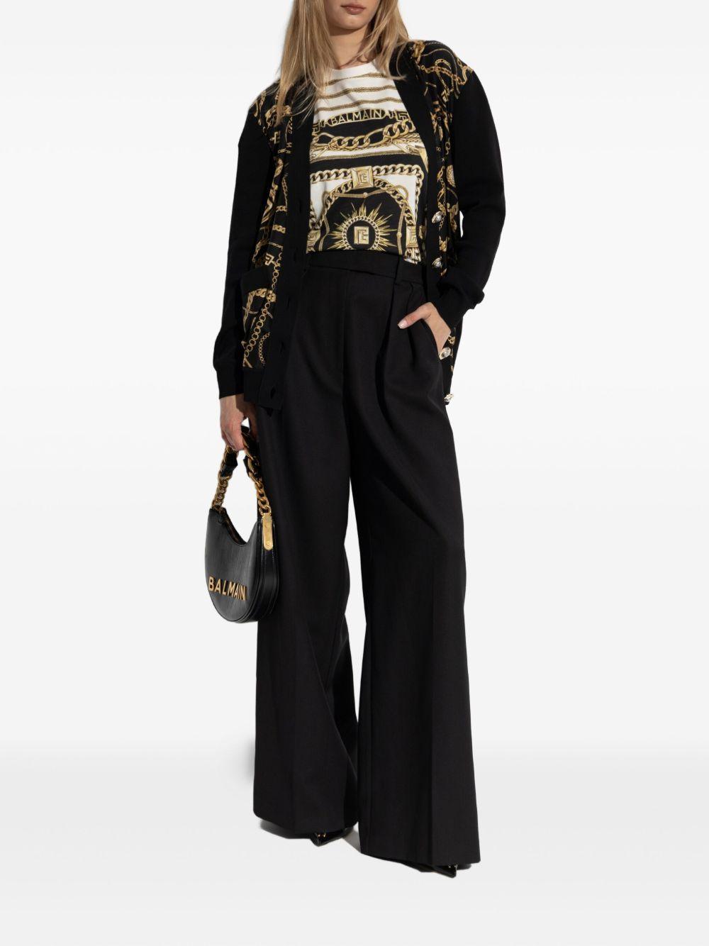 baroque-pattern T-shirt Product Image