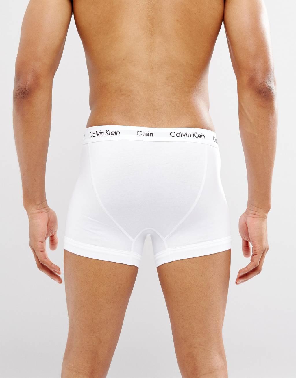 Calvin Klein Cotton Stretch 3-pack trunks Product Image