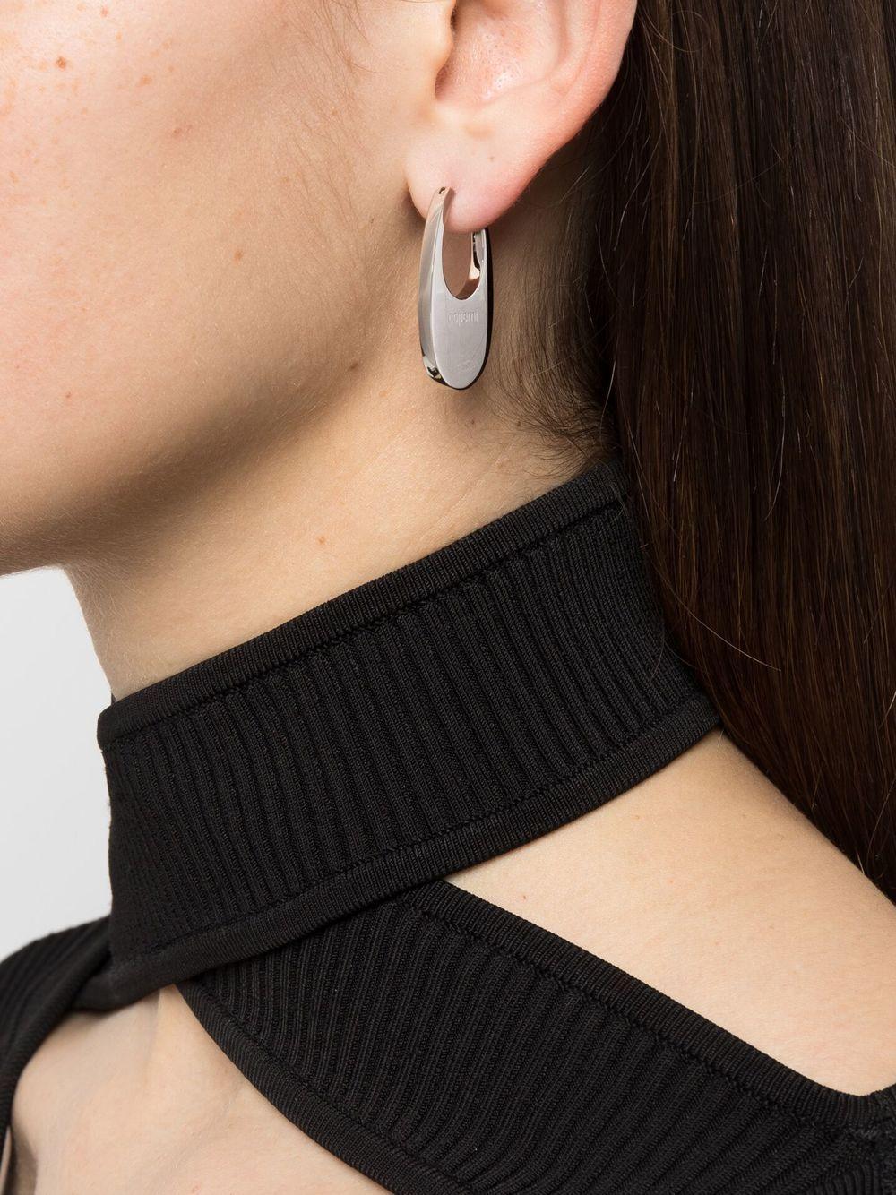 Medium Swipe logo earrings Product Image