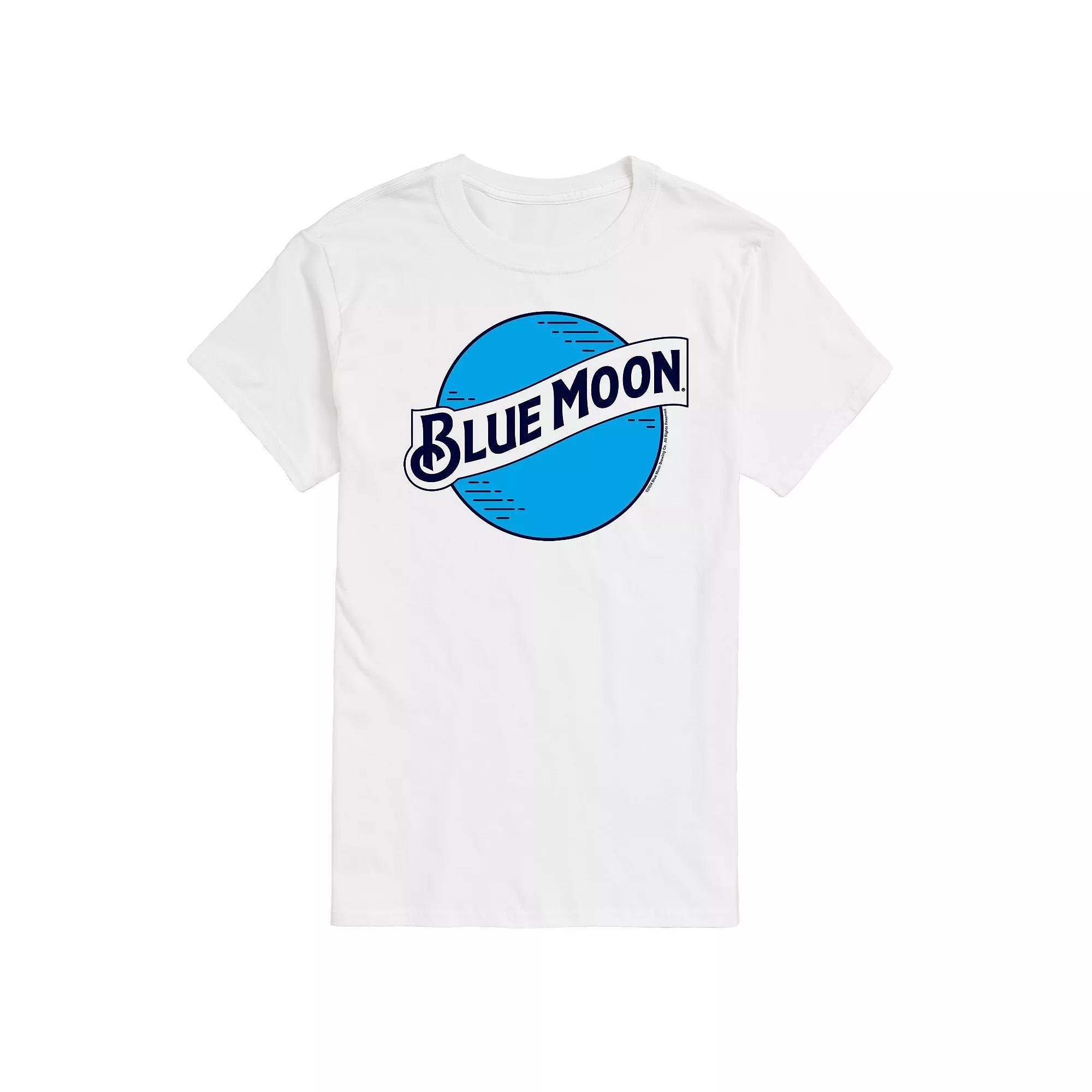 Big & Tall Blue Moon Logo Graphic Tee, Mens Product Image