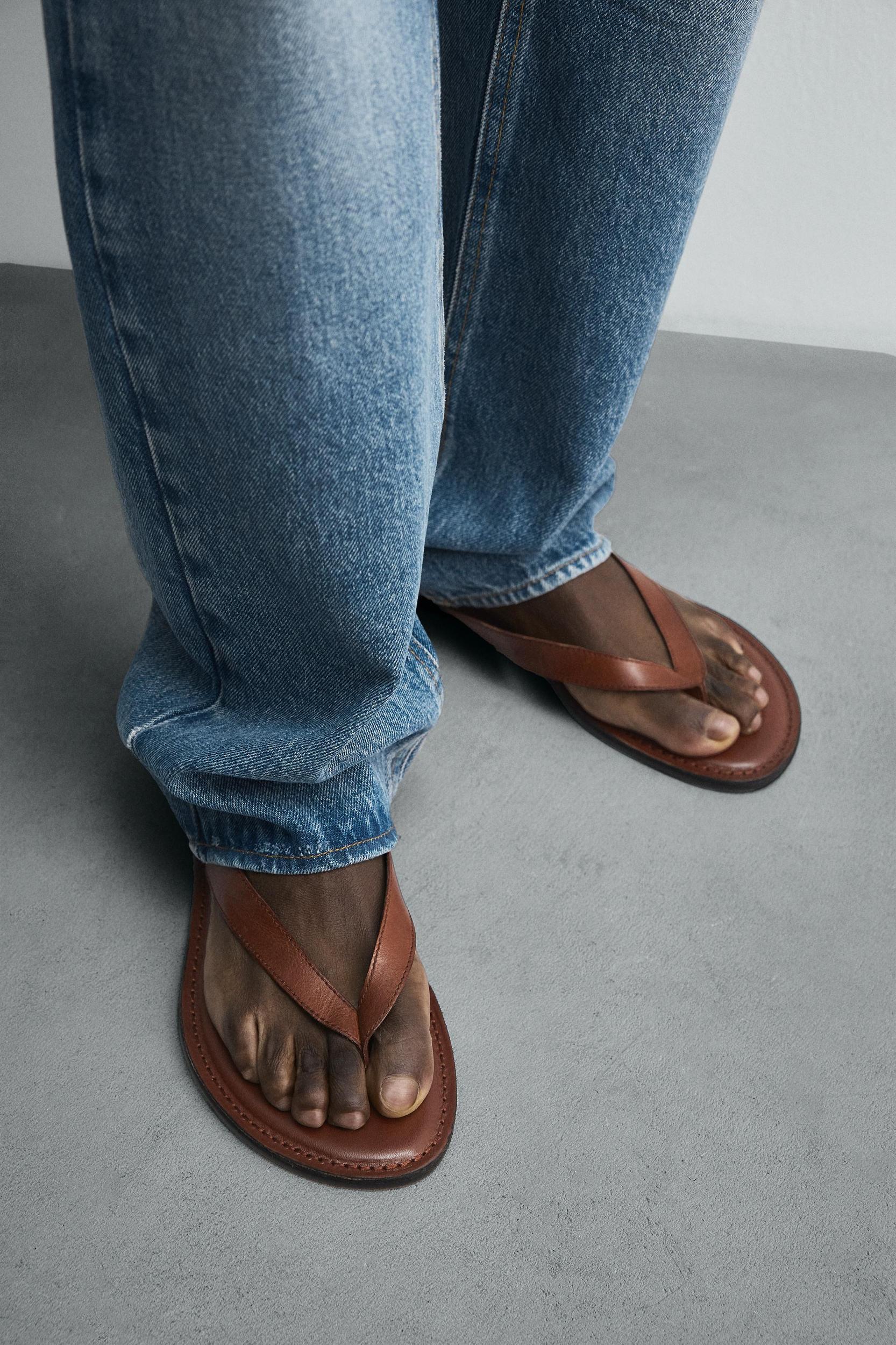LIMITED EDITION LEATHER SANDALS Product Image