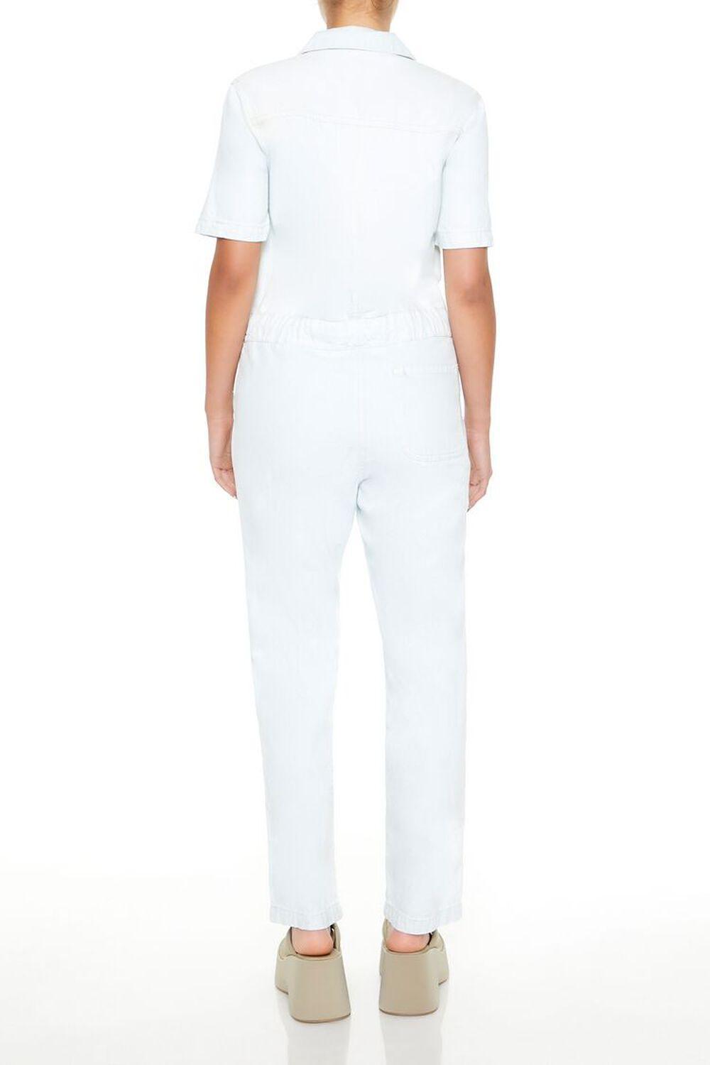 Button-Front Denim Jumpsuit | Forever 21 Product Image