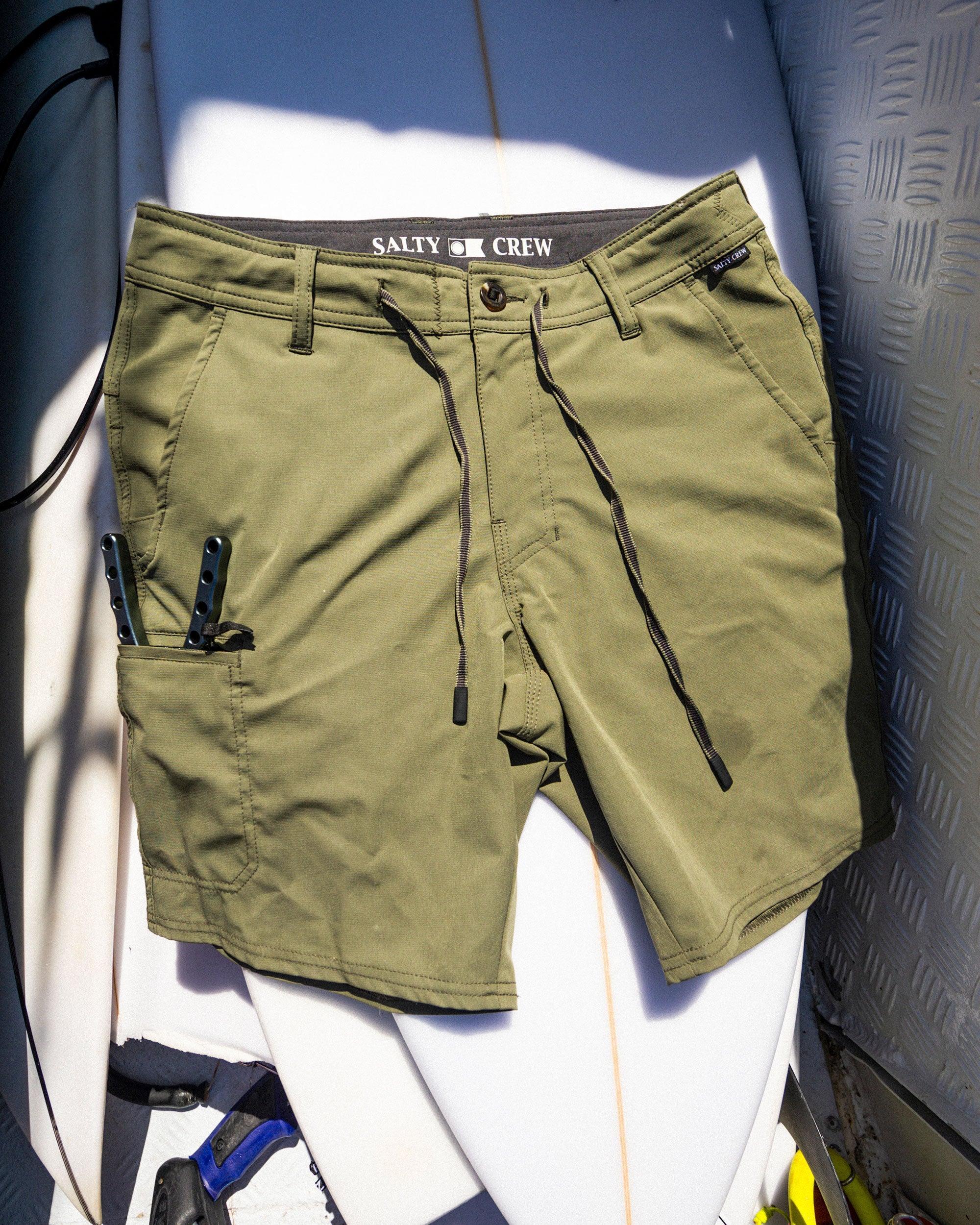 Transom Tech Short - Dusty Olive Male Product Image