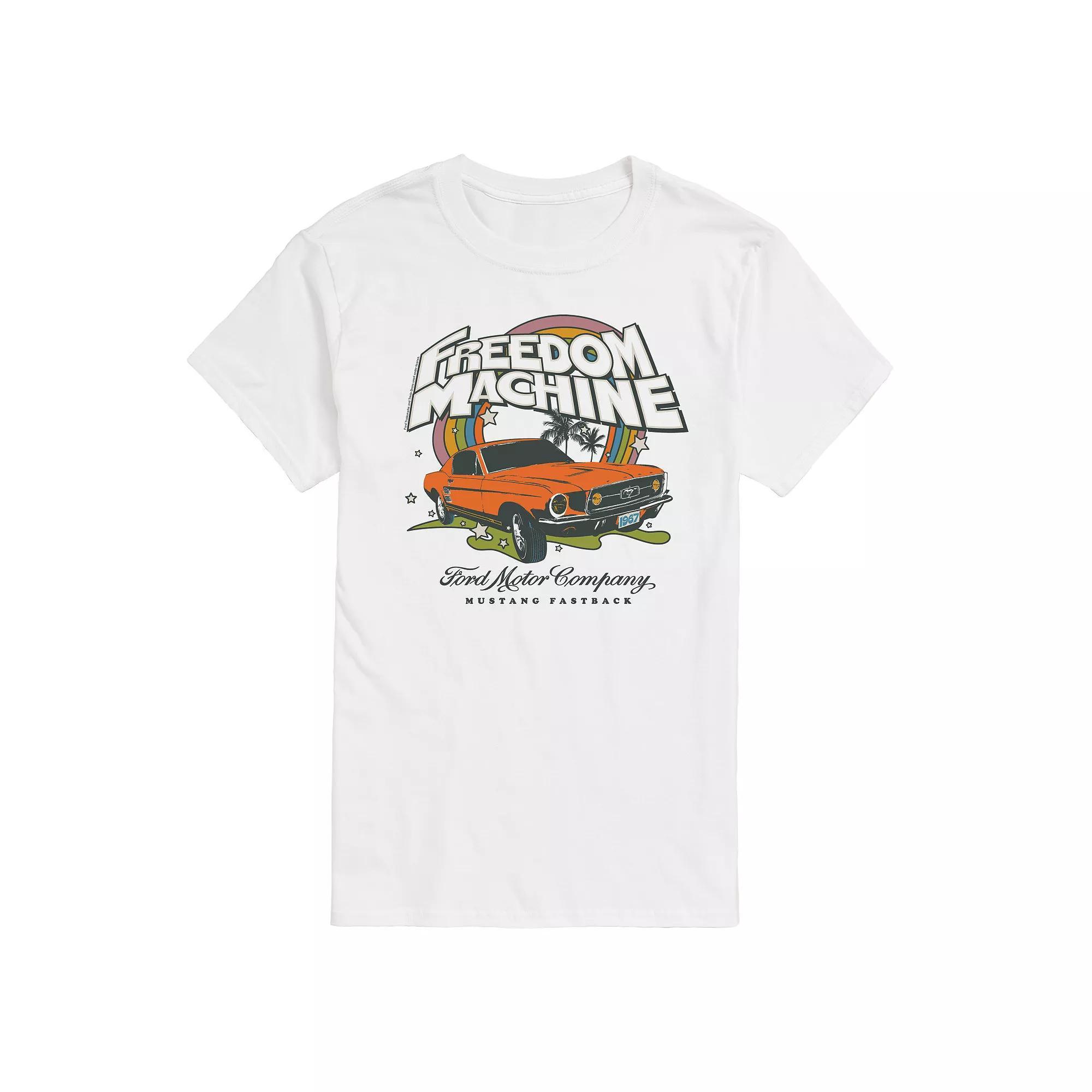 Big & Tall Ford Freedom Machine Retro Graphic Tee, Mens Product Image
