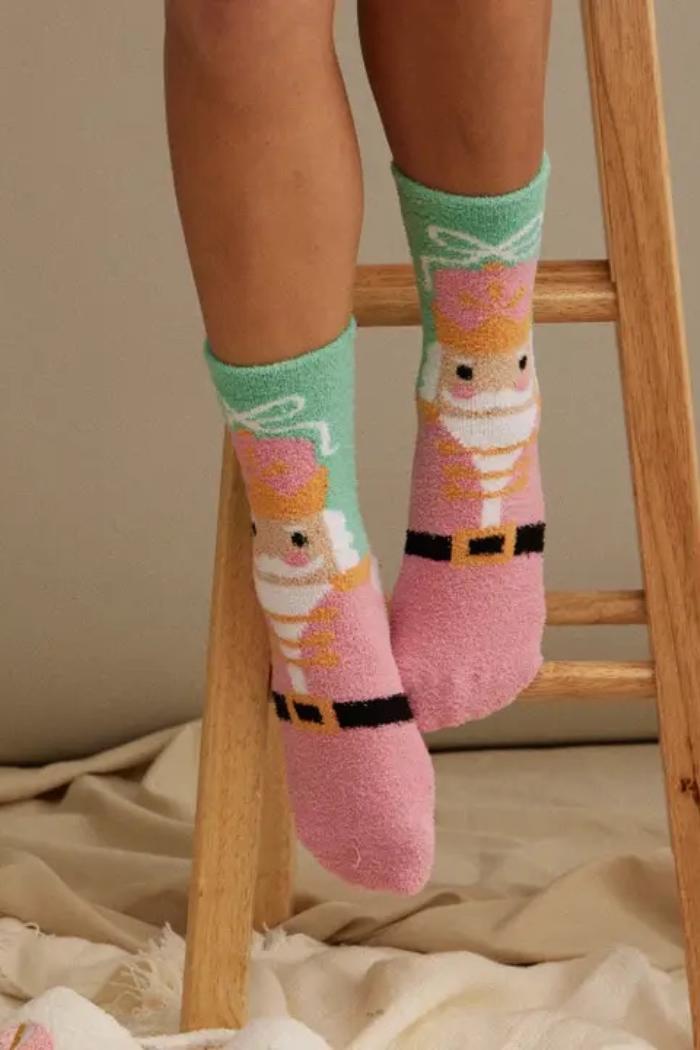 Christmas Fuzzy Socks Product Image
