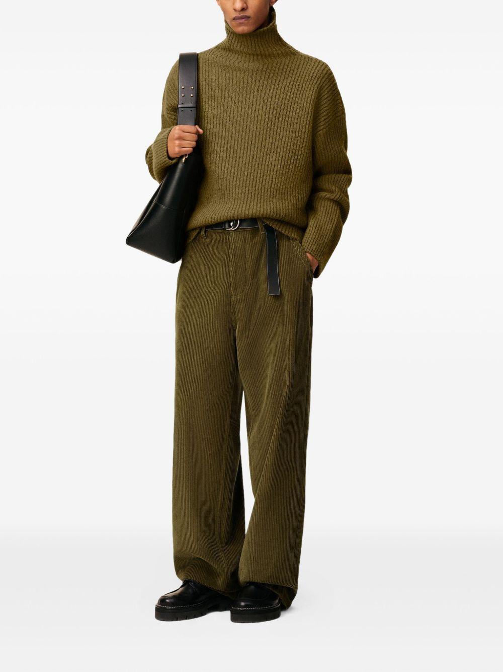 corduroy loose-fit trousers Product Image