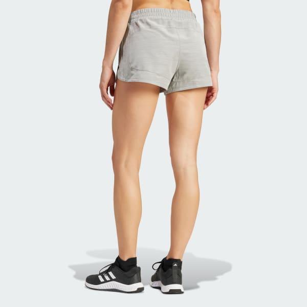 Pacer Training 3-Stripes Woven Mid-Rise Shorts Product Image