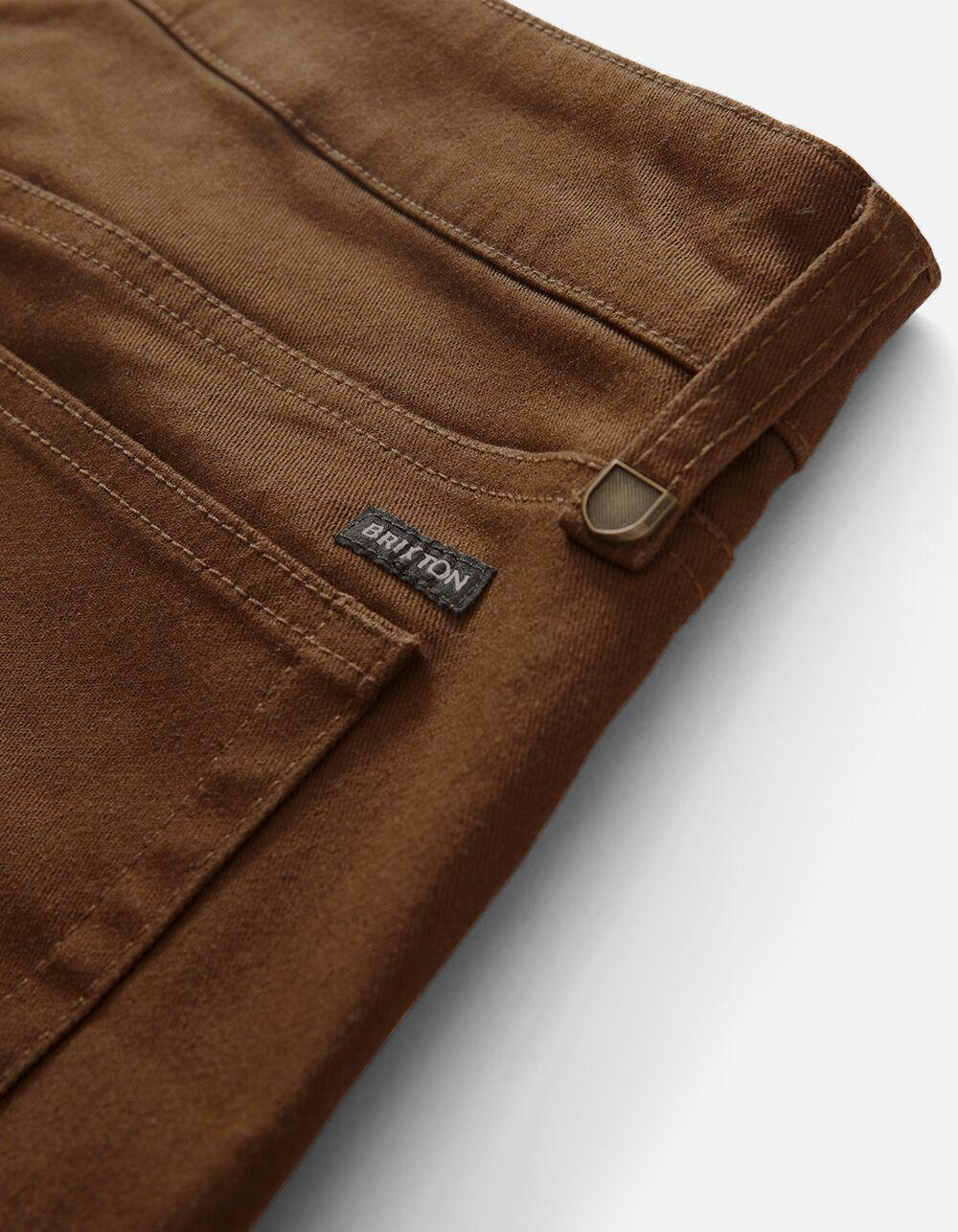 BRIXTON Carpenter Utility Stretch Mens Pants - BROWN Product Image
