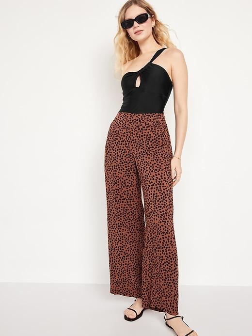 One-Shoulder Cutout Swimsuit Product Image