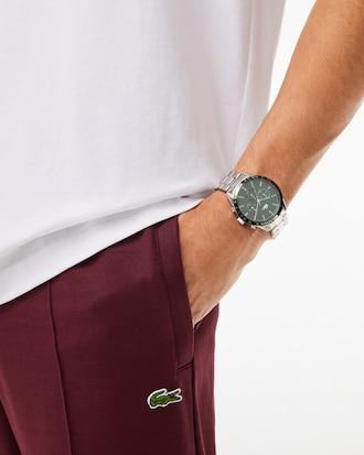 Women's Lacoste.12.12 Pink Silicone Strap Watch Product Image