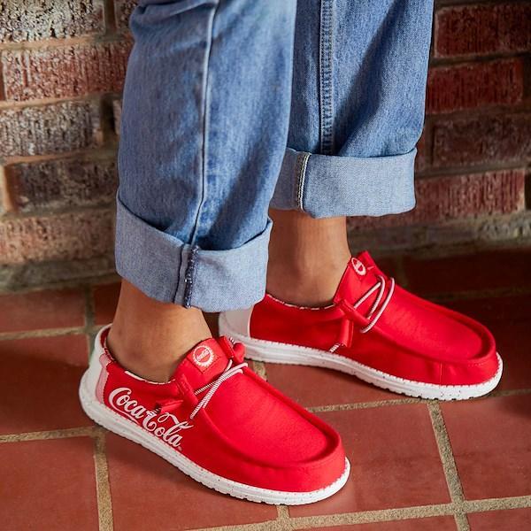 Mens HEYDUDE x Coca-Cola Wally Slip-On Casual Shoe Product Image