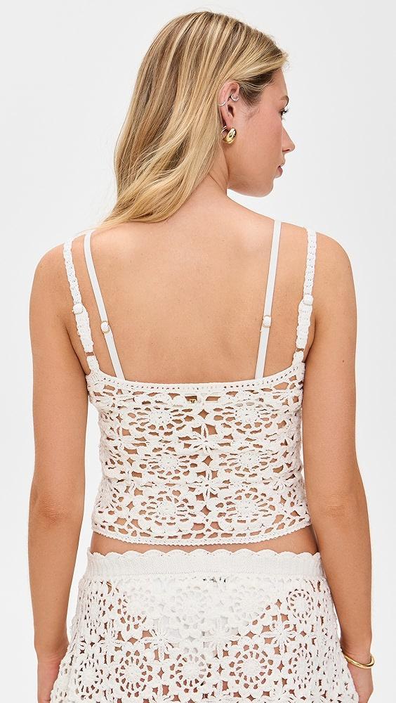 Frankies Bikinis Seaside Crochet Tank | Shopbop Product Image