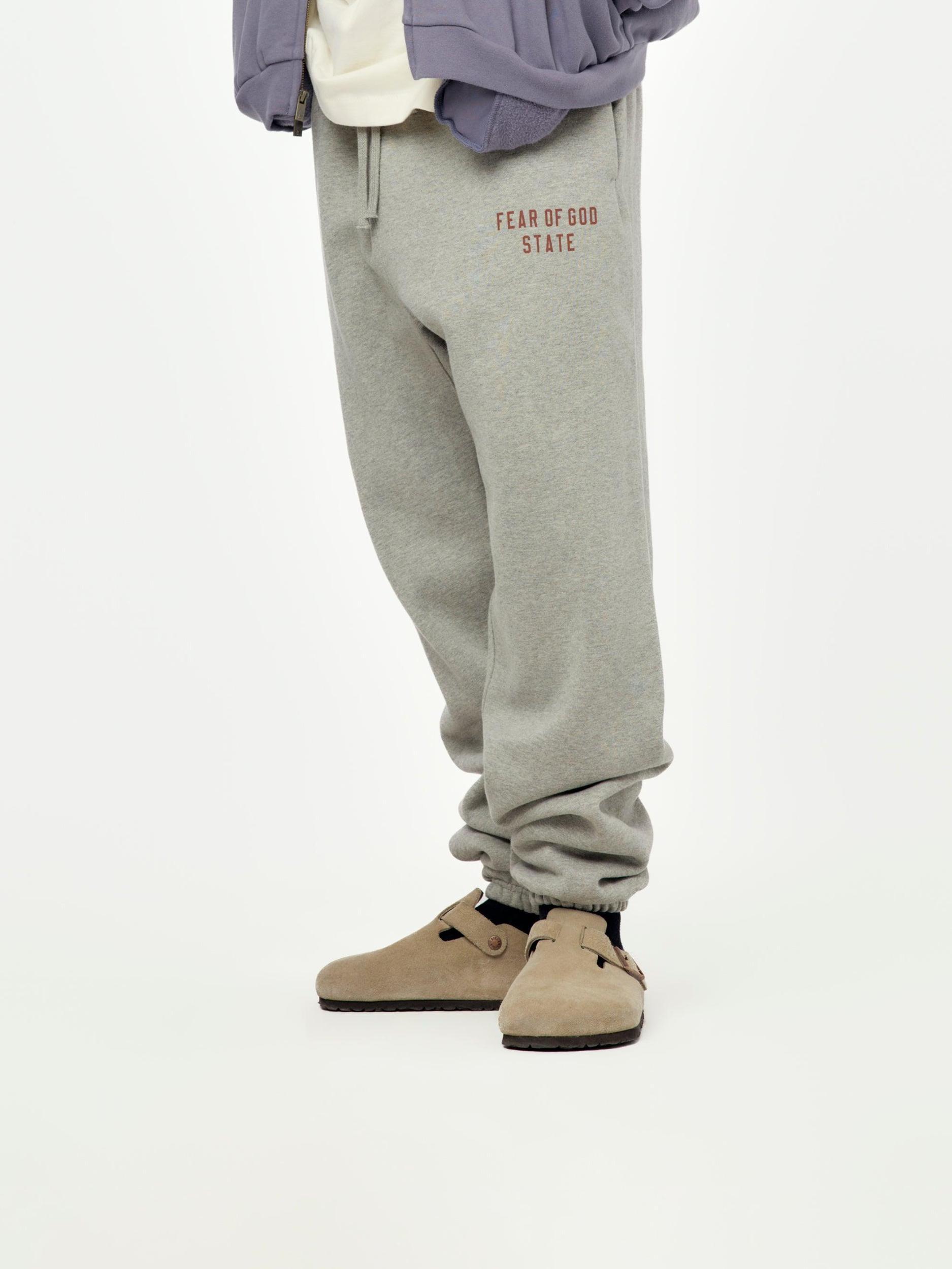 Fleece Essential Sweatpant (Dark Heather) Product Image