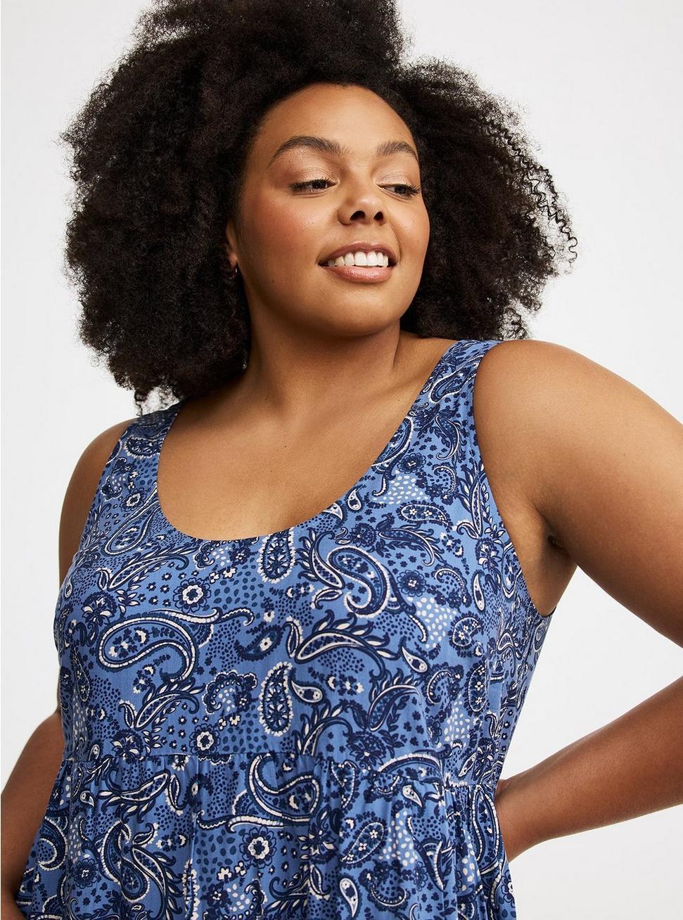 Tiered Tank Mini Dress Product Image