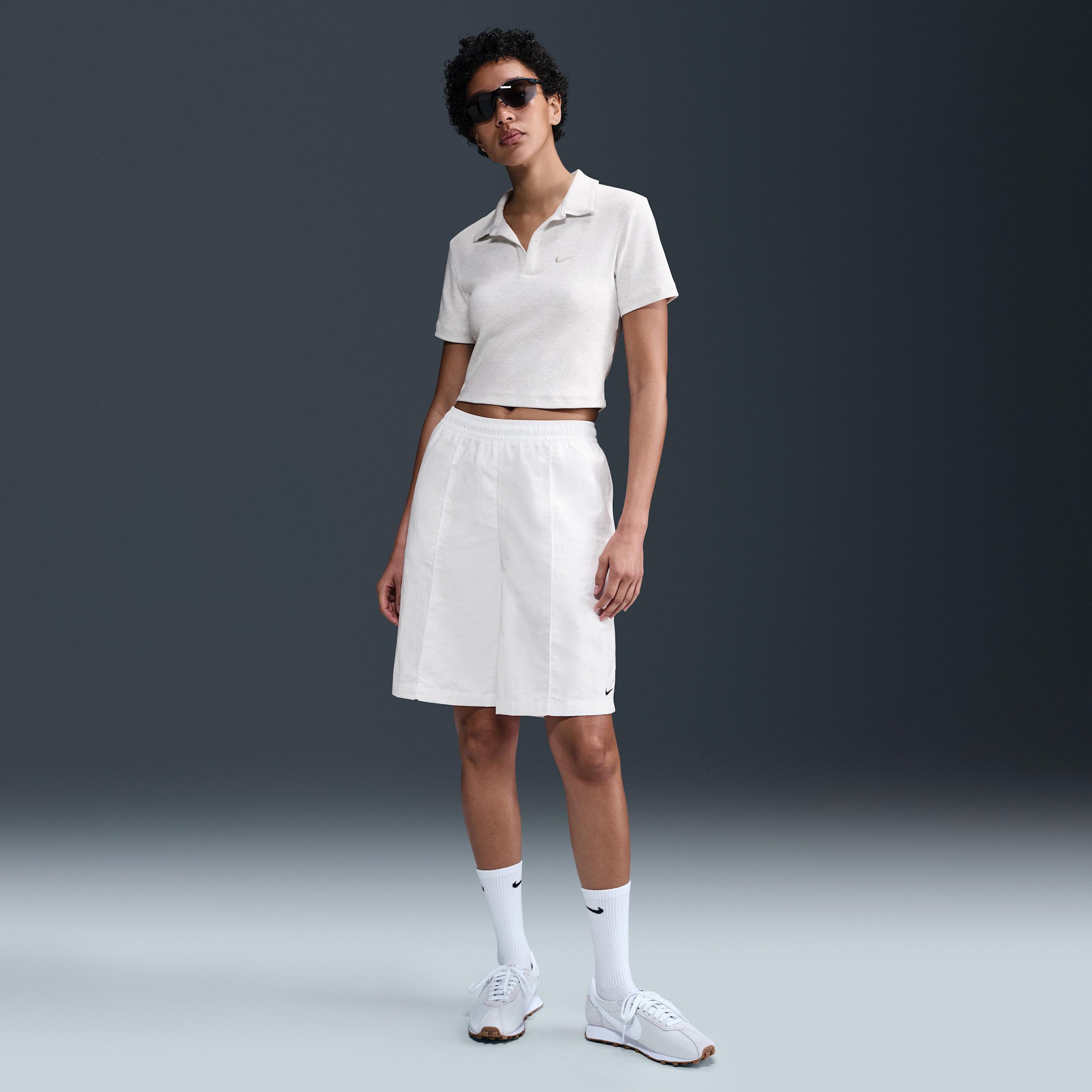 Nike Sportswear Essential Women's Short-Sleeve Polo Top Product Image