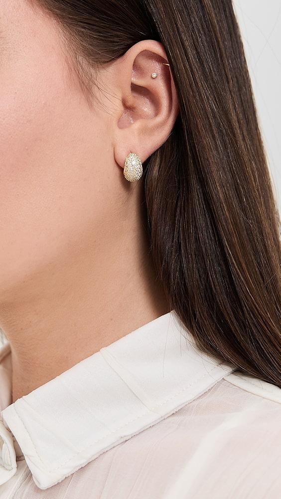 SHASHI Aoki Pave Earrings | Shopbop Product Image