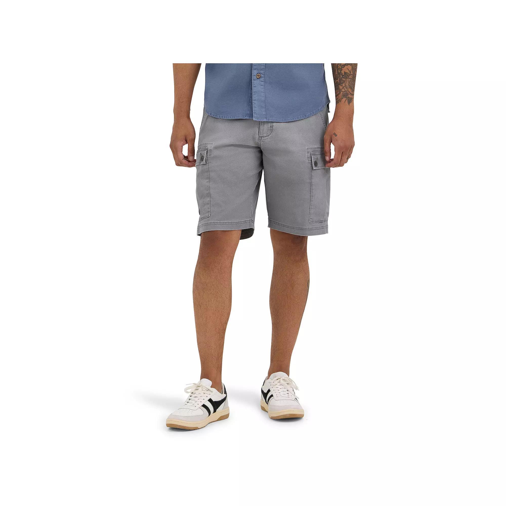Mens Wrangler 10 Twill Cargo Shorts Product Image