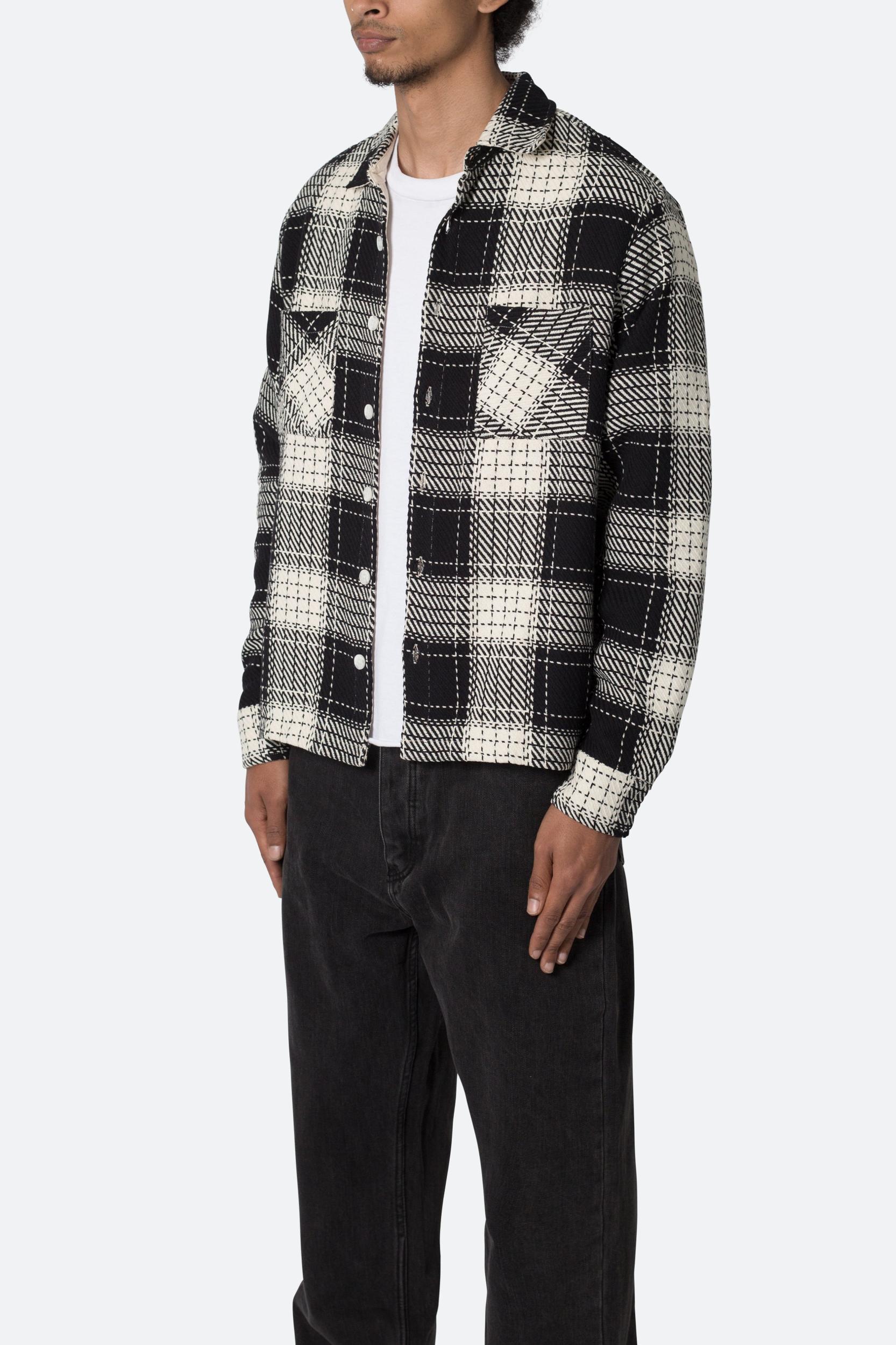 Classic Flannel Shirt - Black Product Image