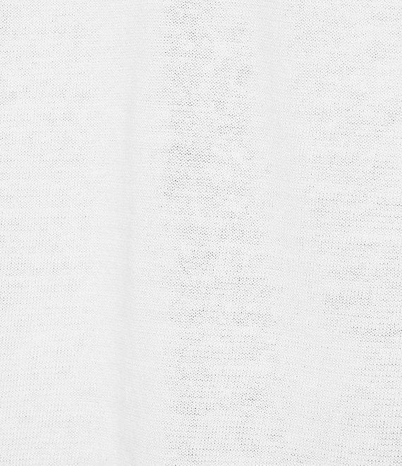 Eileen Fisher Organic Linen Blend V-Neck Sleeveless Tie Vest Product Image