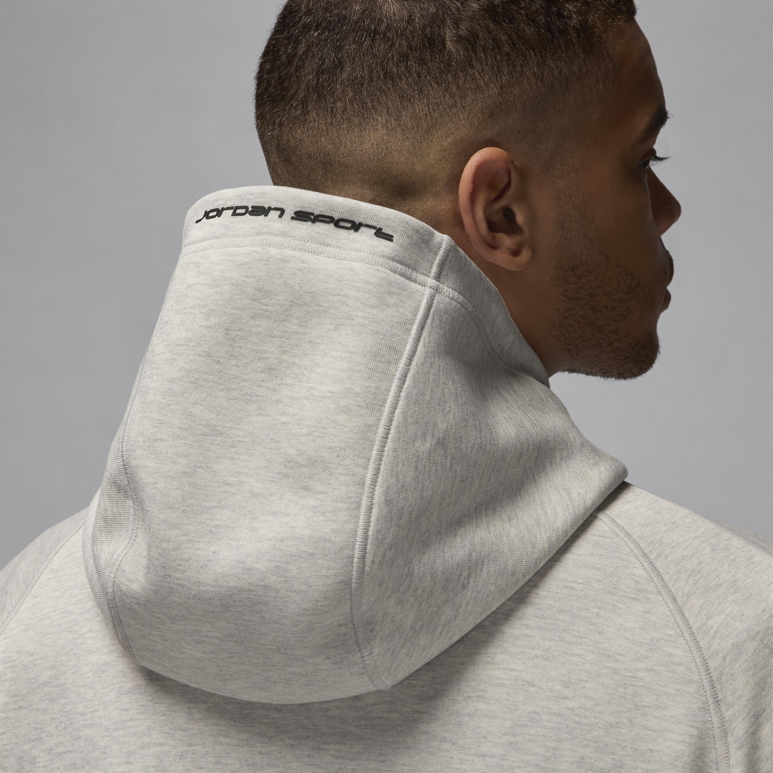Jordan Sport Hoop Fleece Men's Dri-FIT Full-Zip Hoodie Product Image