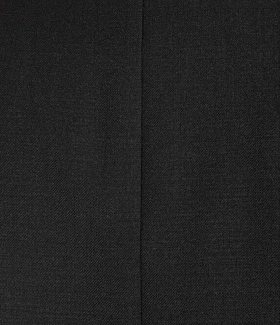 Hickey Freeman Modern Fit Flat Front Solid Pattern 2-Piece Suit Product Image