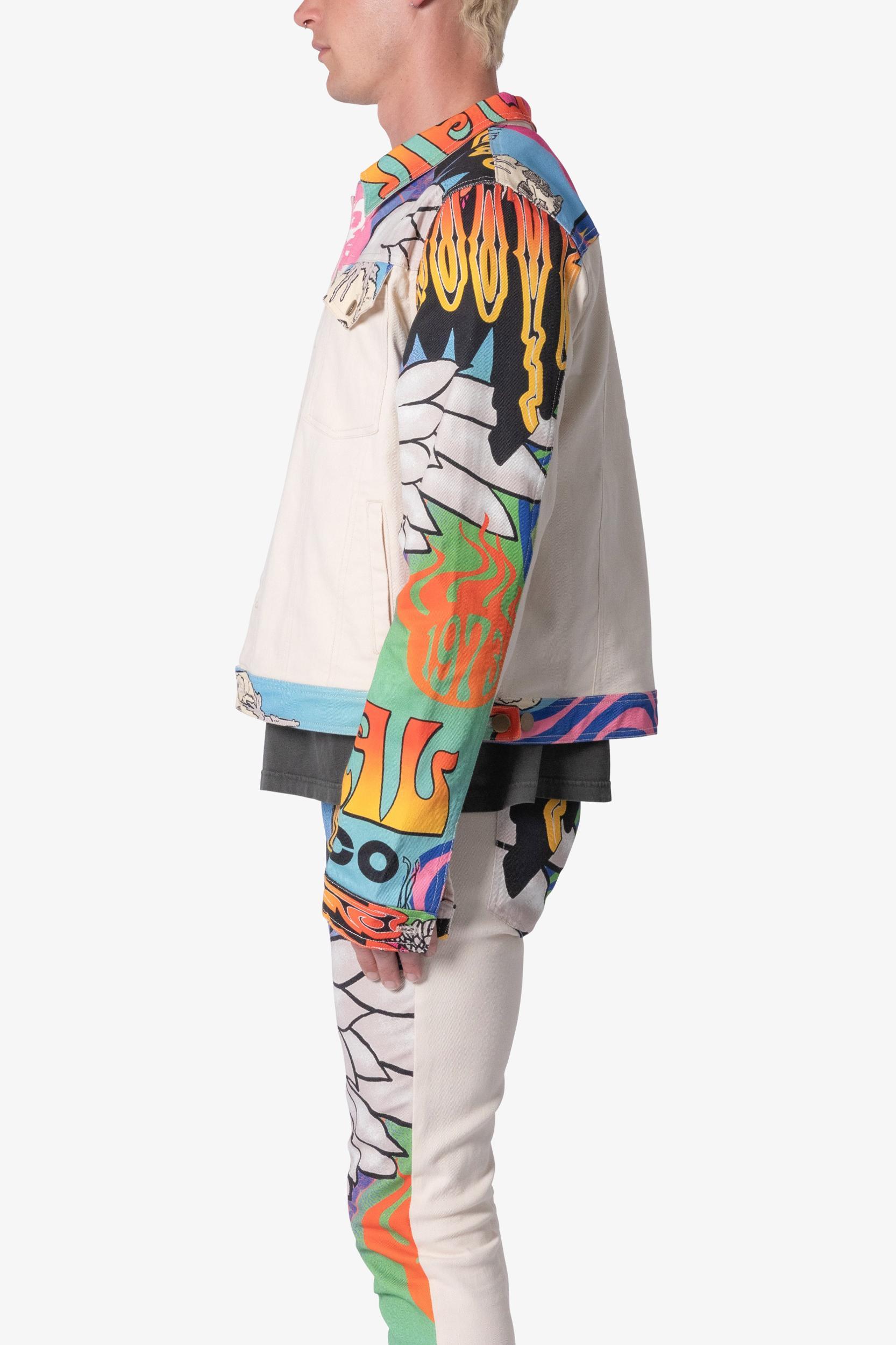 Festival Trucker Jacket - Multi Product Image