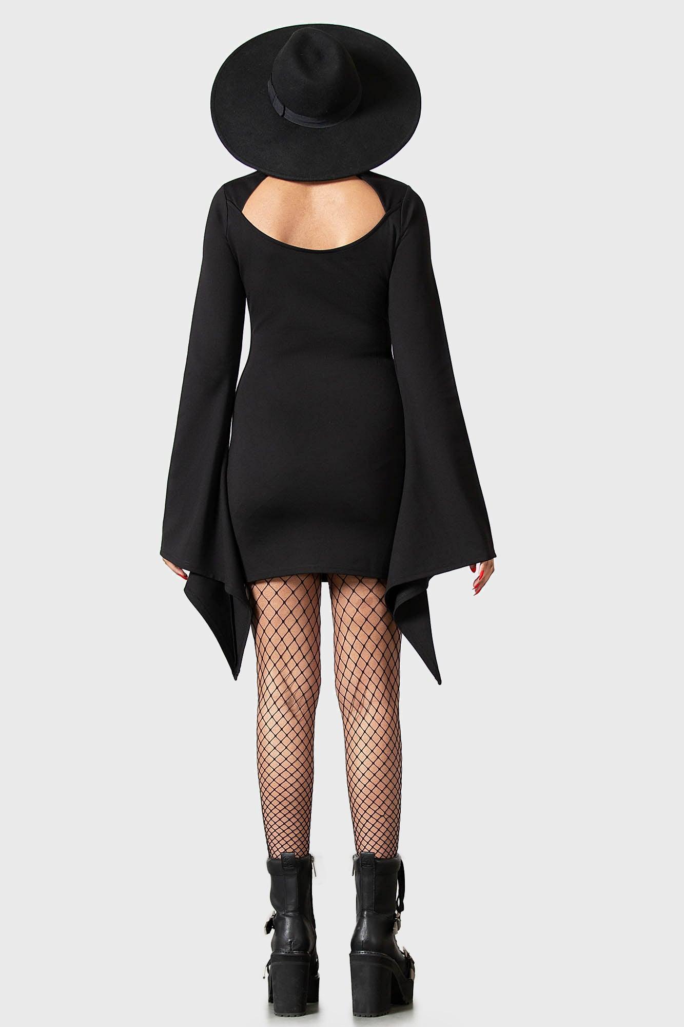 Witchural Long Sleeve Dress Female Product Image