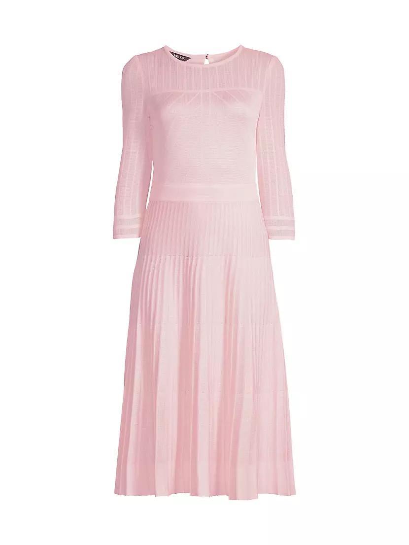 Misook Classic Knit Midi Dress Product Image