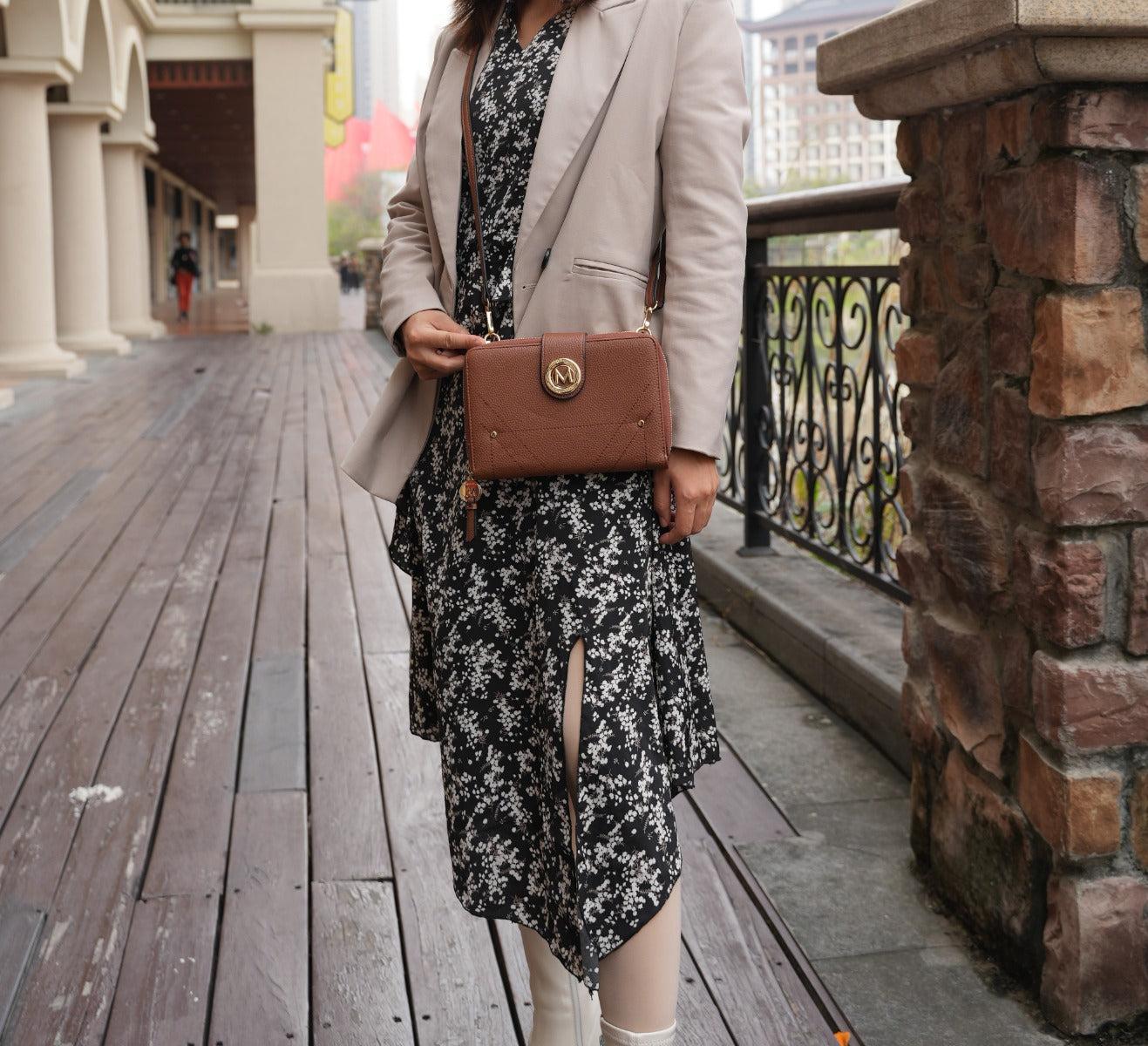 MKF Collection Women's Sage Phone Crossbody Bag Female Product Image