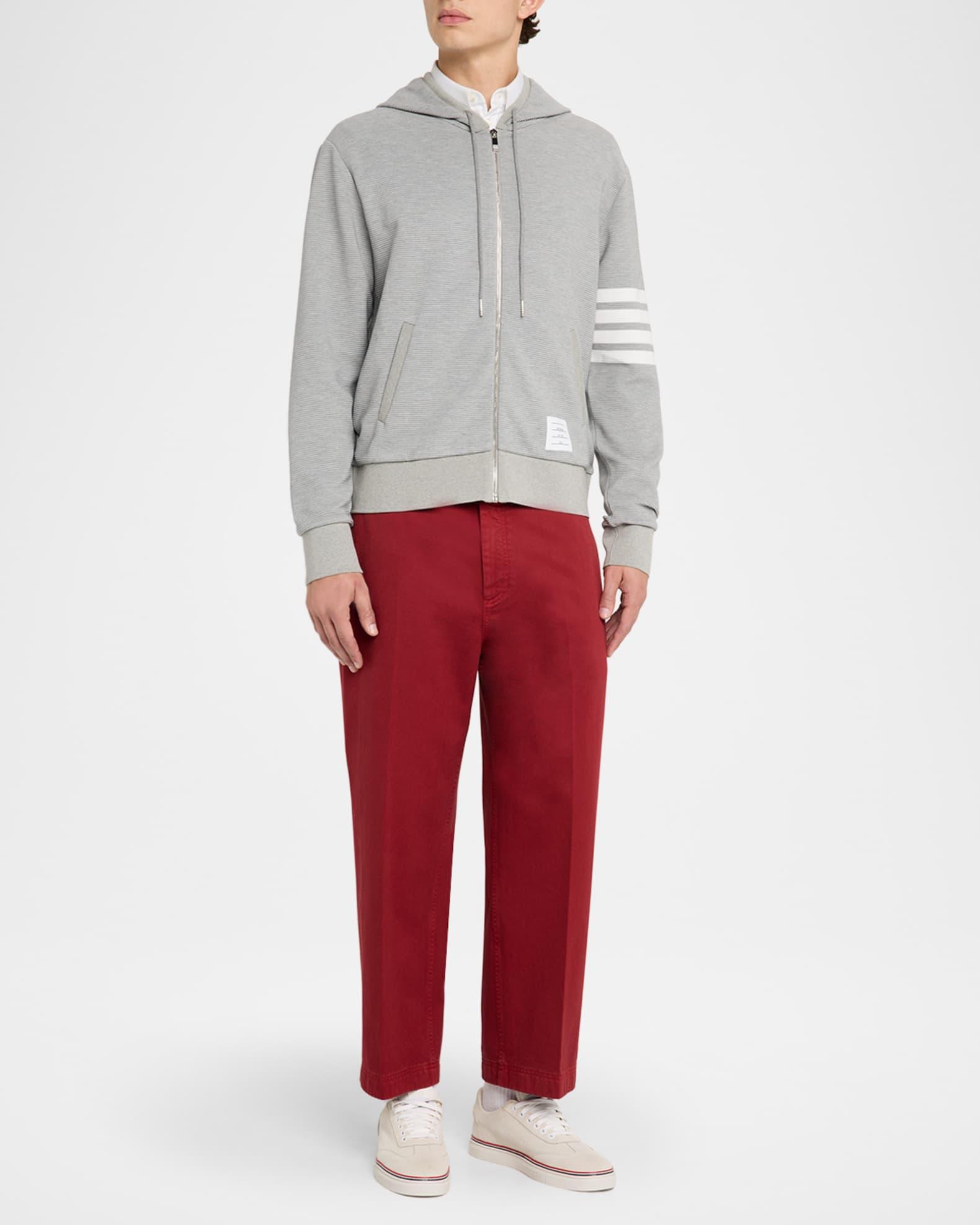 Men's 4 Bar Ottoman Zip Hoodie  Product Image
