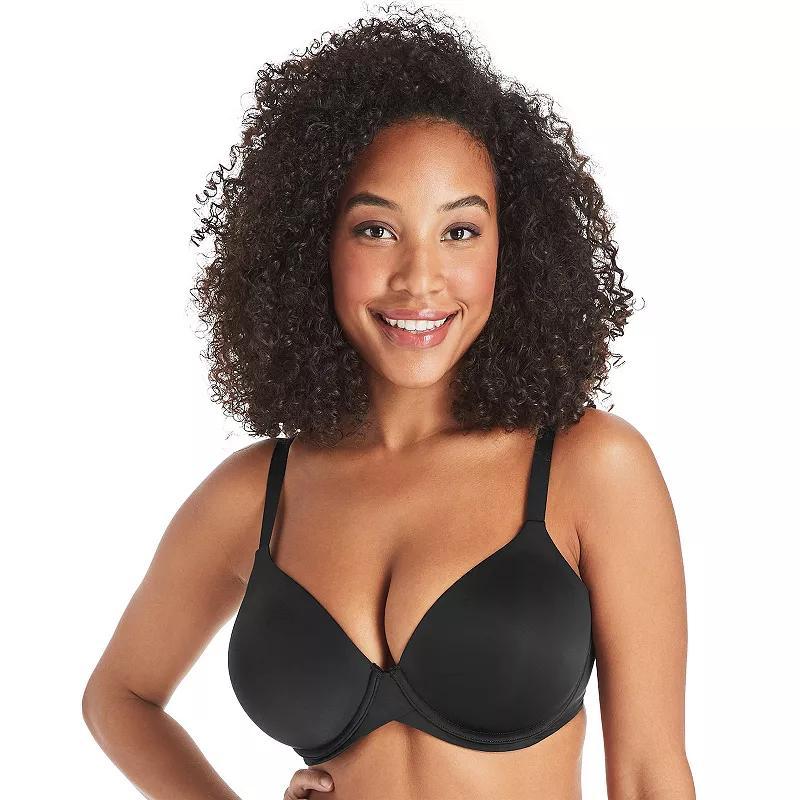 Maidenform Womens One Fabulous Fit 2.0 Tailored Demi Bra DM7543 - Black 42D Product Image