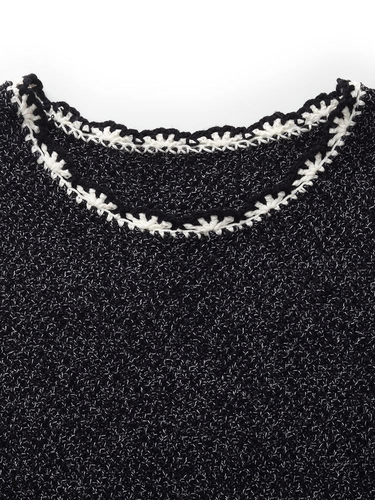 Cotton Glitter Women Knit Top Product Image