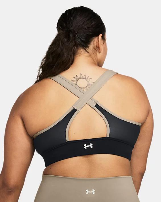 Women's Project Rock Infinity Mid Longline Lets Go Bra Product Image
