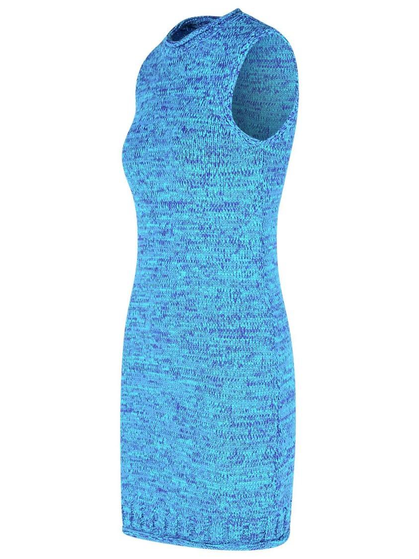 JW ANDERSON J.w. Anderson 'space Dye' Cotton Blend Dress In Blue Product Image