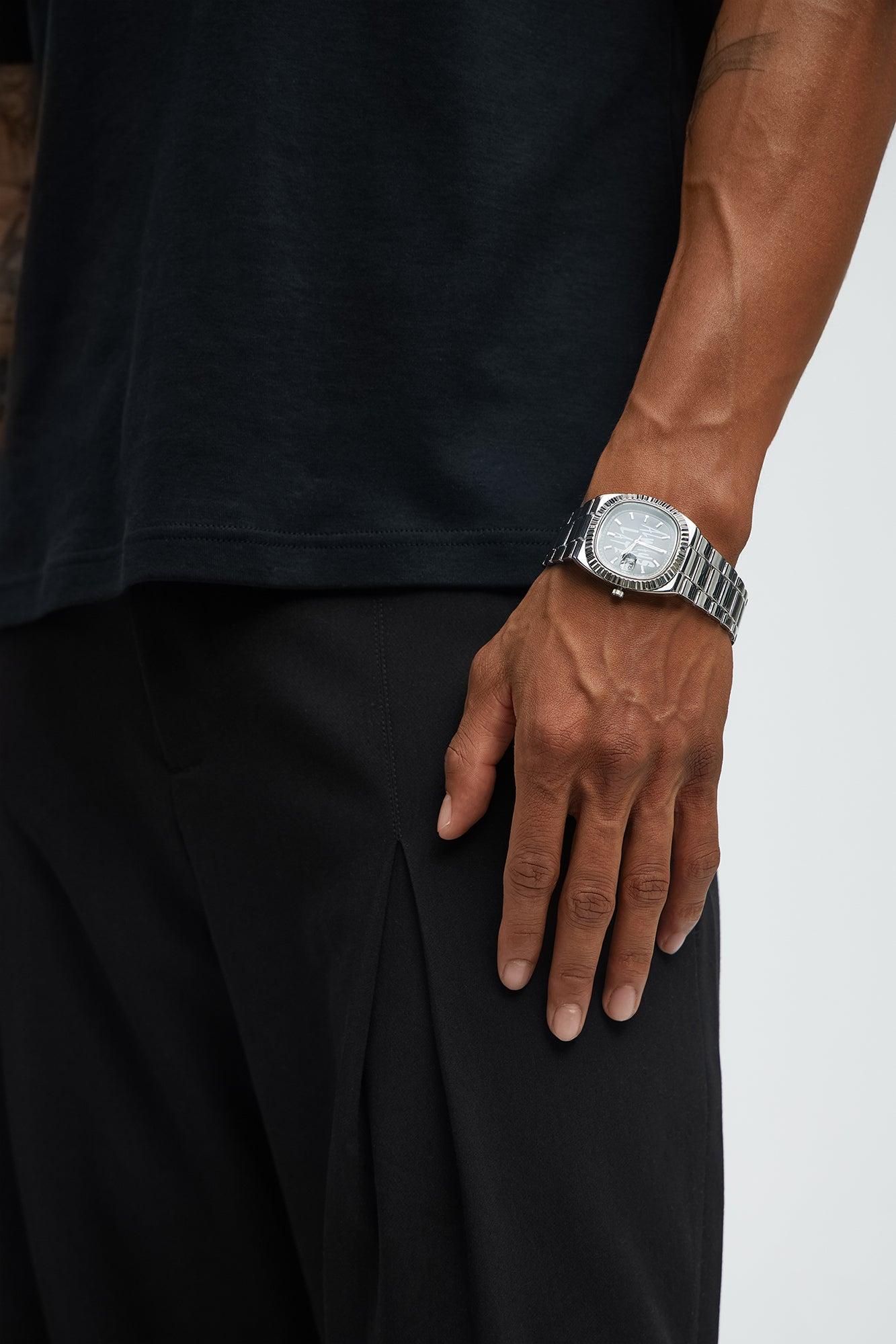 Always Late Mens Watch - Silver Male Product Image