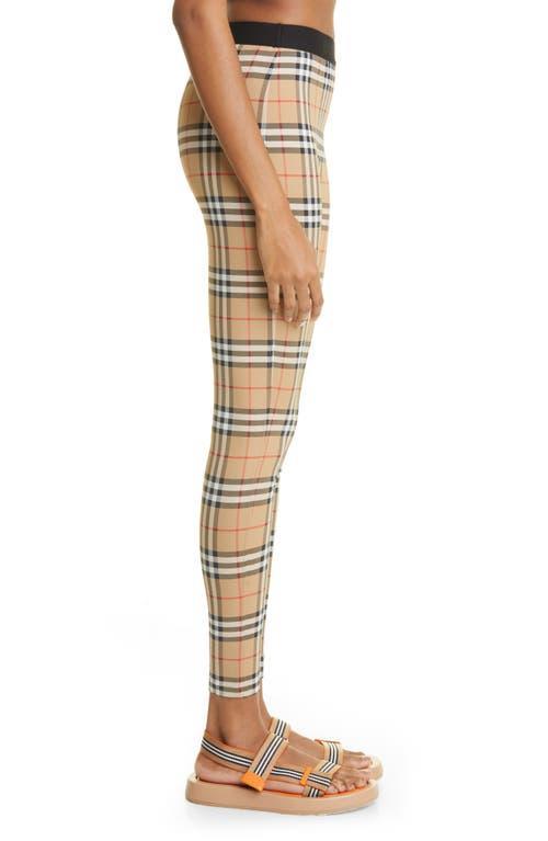 Belvoir Vintage-Check Leggings Product Image