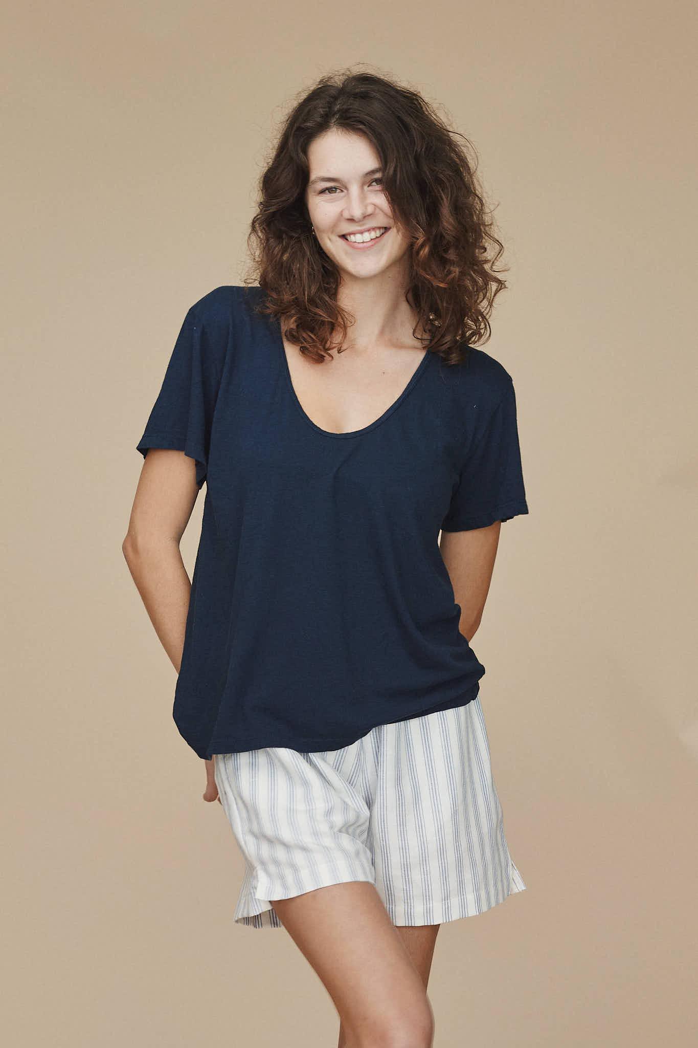 Zuma Scoop Neck Tee Female Product Image