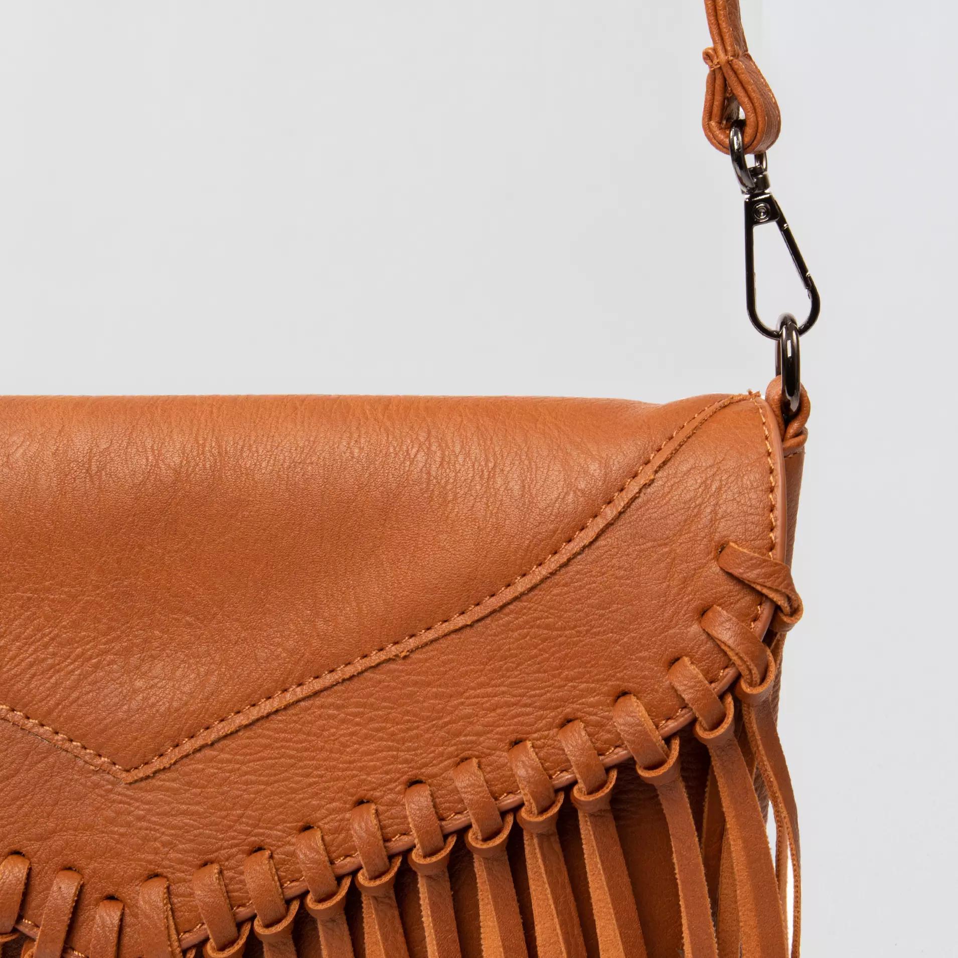 SDHC Fringe Crossbody Bag Product Image