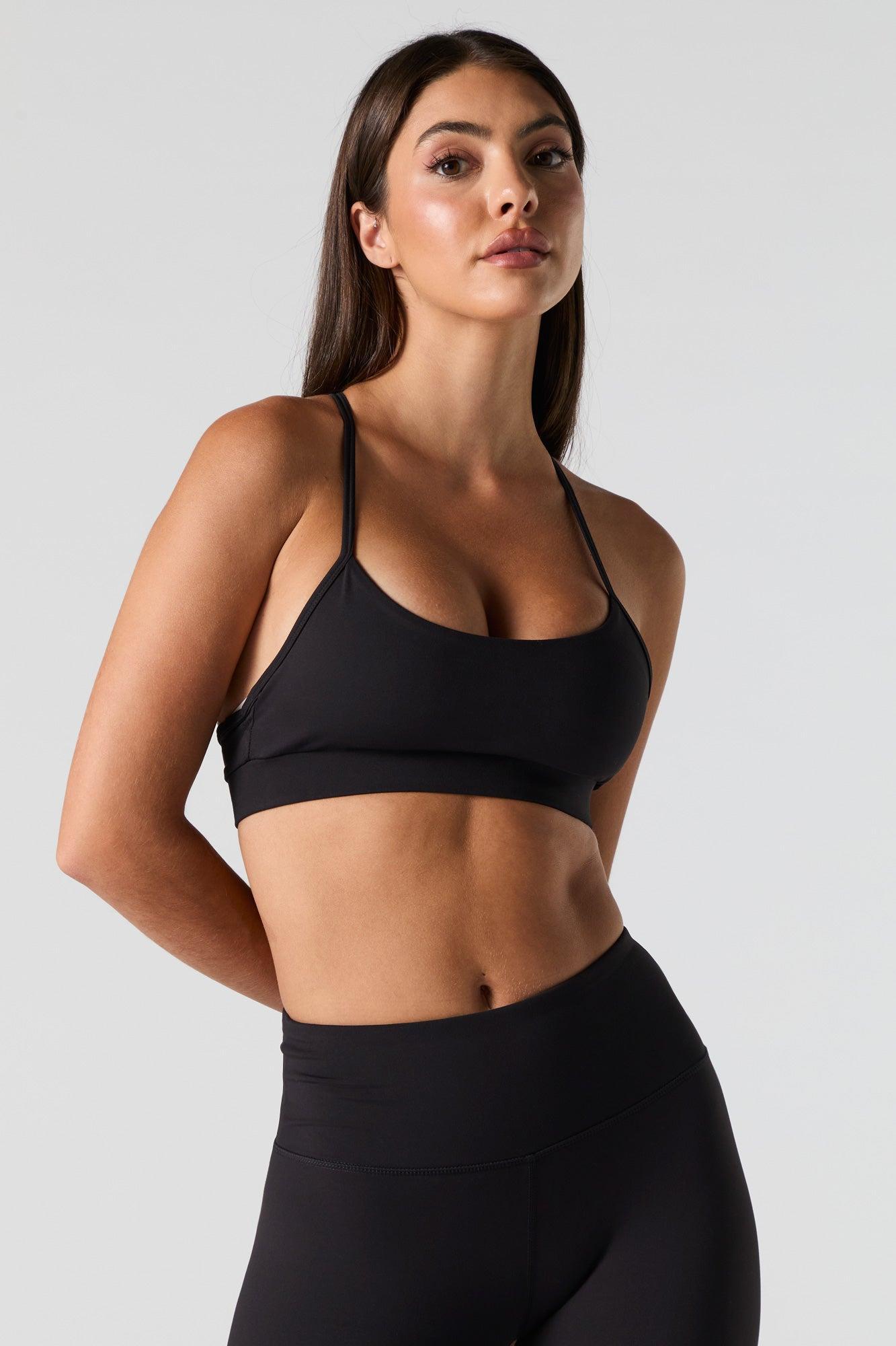 Active Scoop Neck Sports Bra Female Product Image