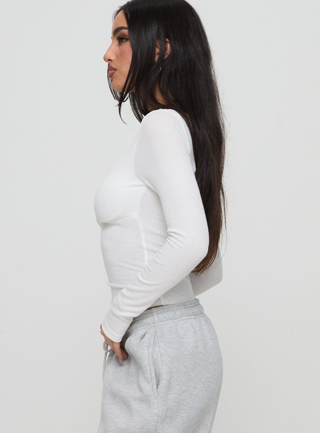 Lunella Bodysuit White Product Image