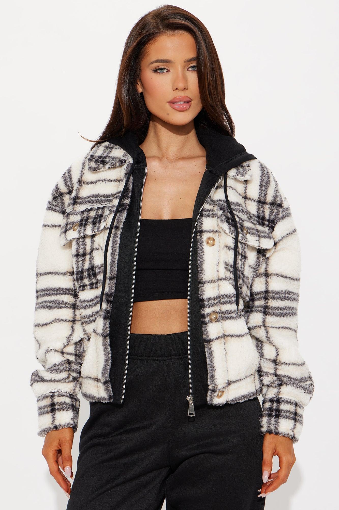 Amy Sherpa Pant Set - Black/combo Product Image