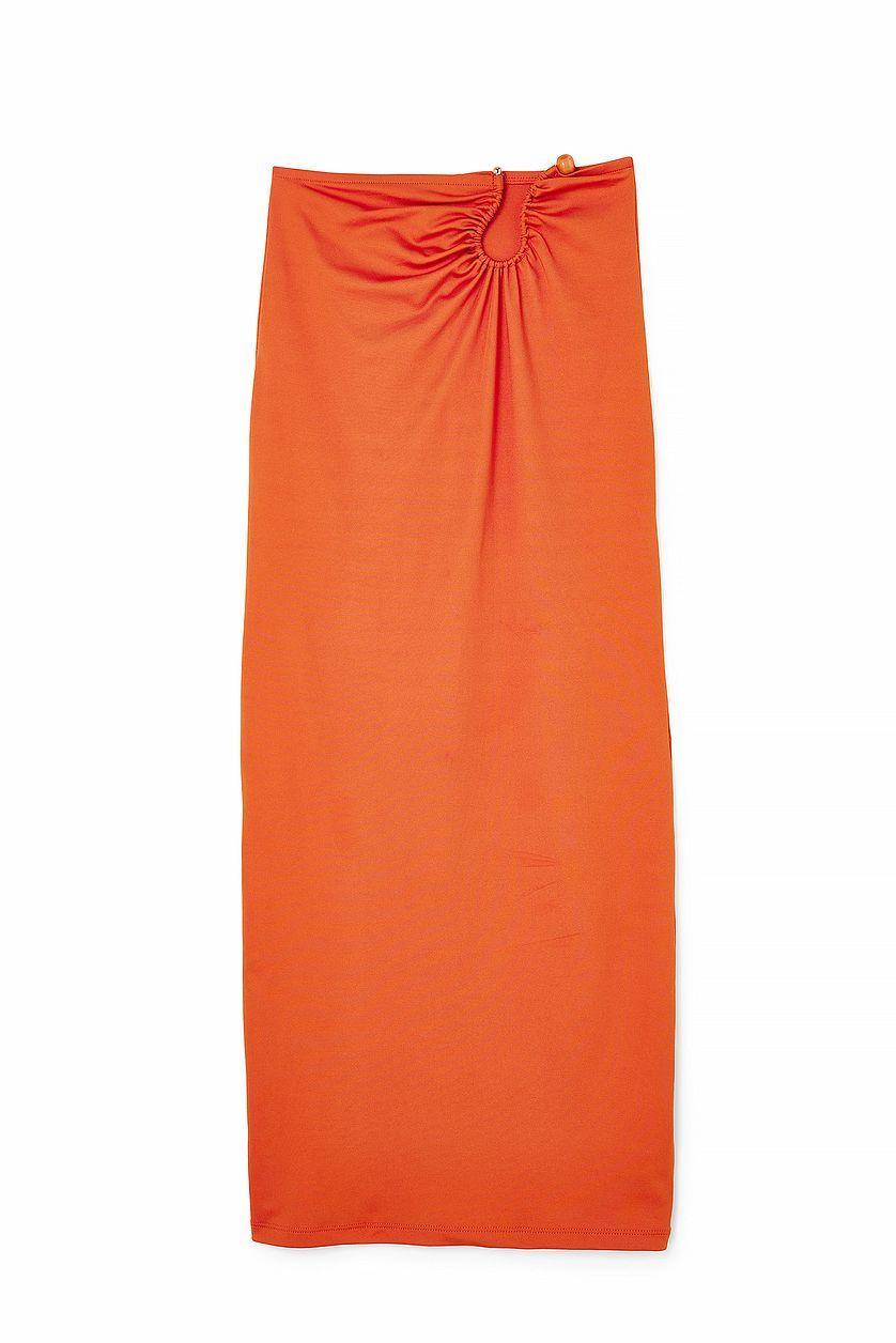 Buckle Detail Maxi Skirt Product Image
