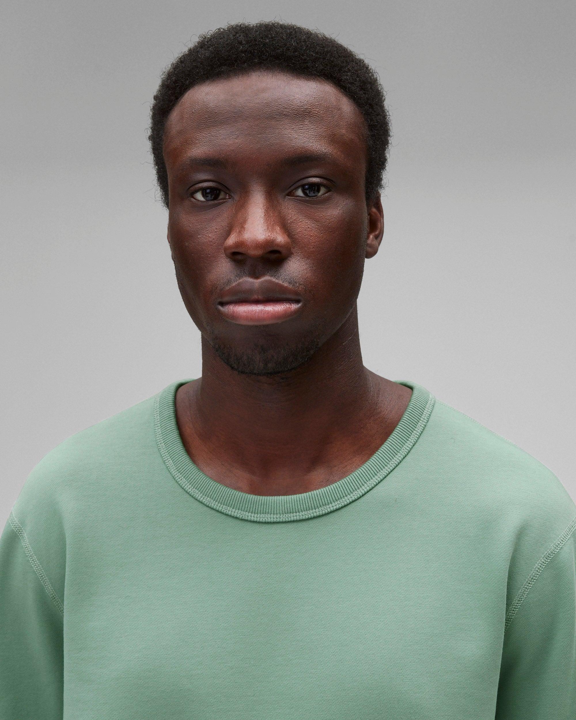 Midweight Terry Slim Crewneck Male Product Image
